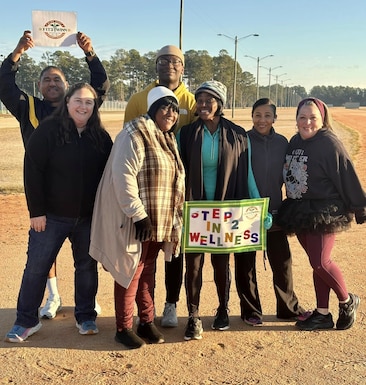 Winn Army Community Hospital's FIT2WINN employee wellness program started in January and is continuing to gain steam! The program is designed to promote health and well-being in a stress-free, pressure-free environment. Every month features a different wellness theme.