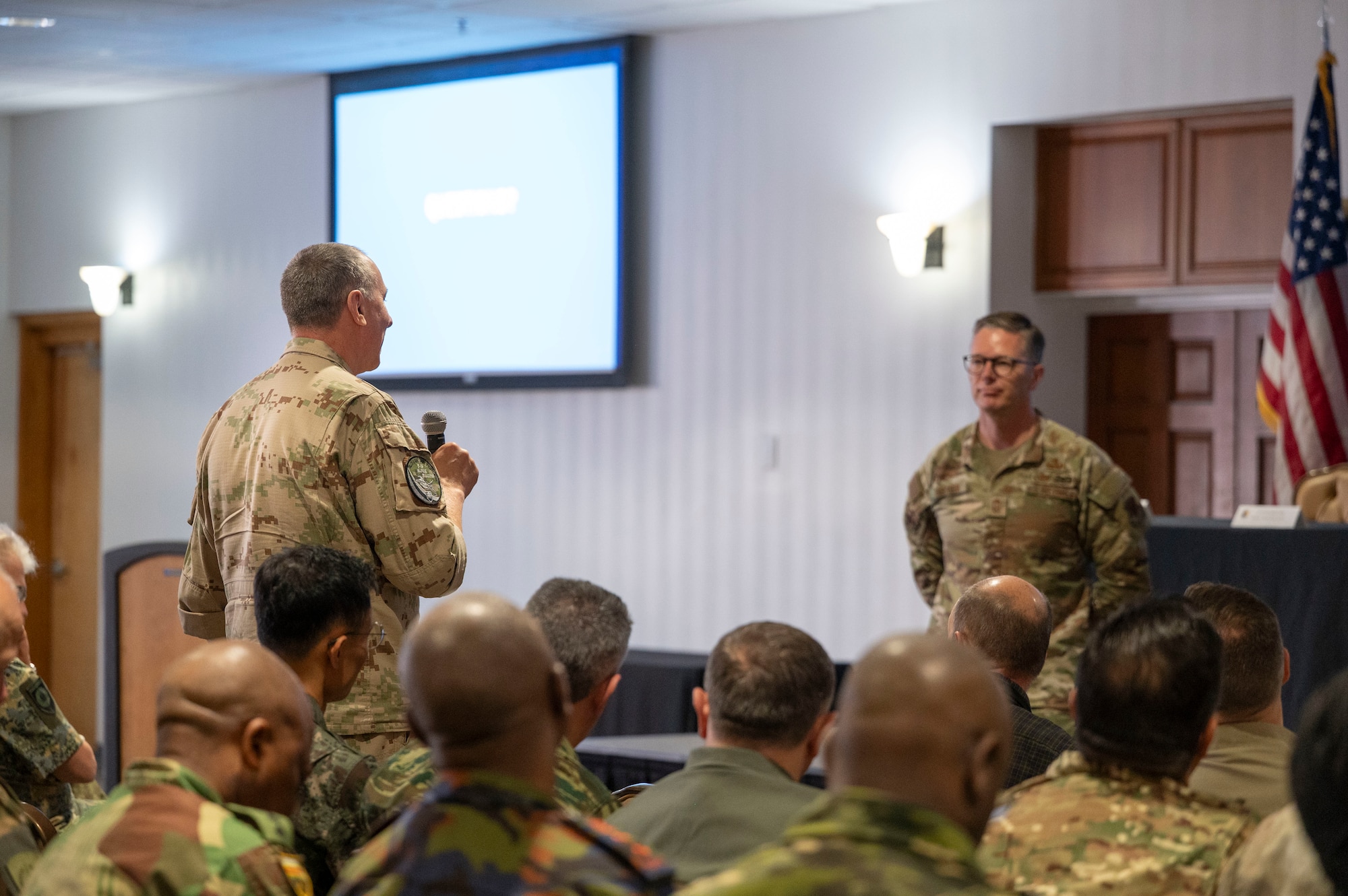 The Defense Attache Orientation Program visits DM