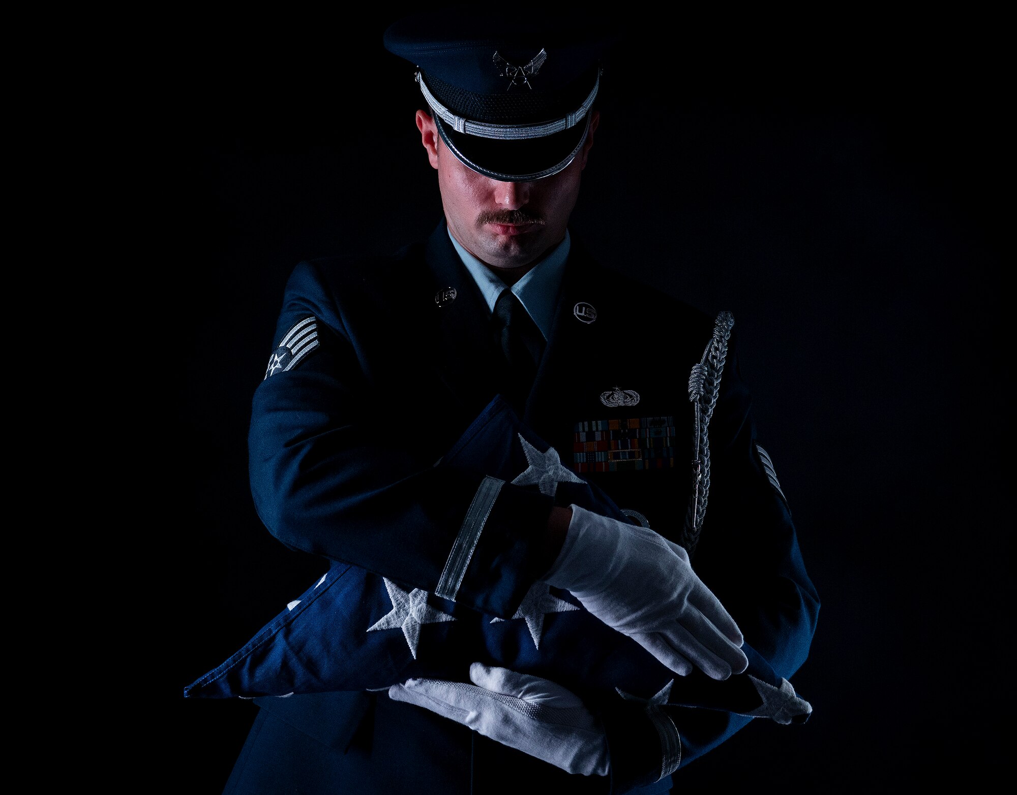 Portraits in blue