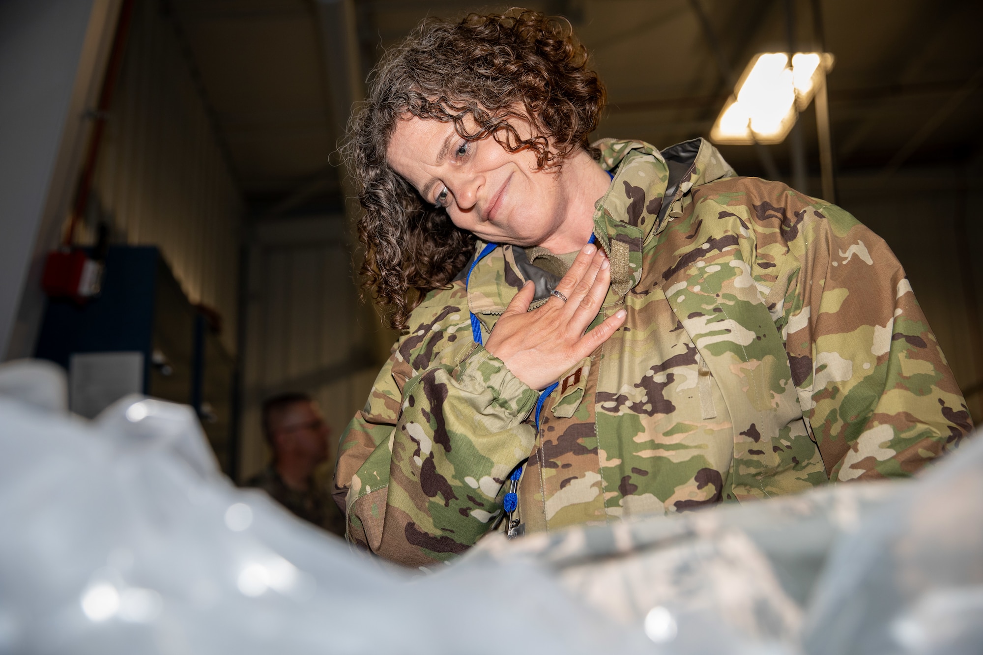 Service members serve