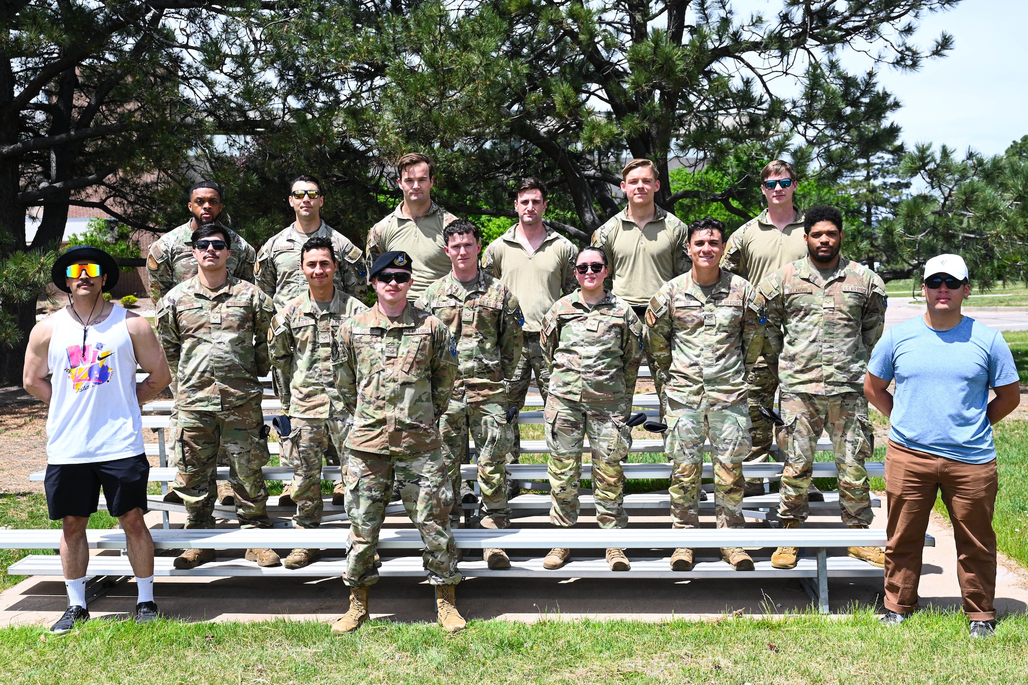 Service Members serve