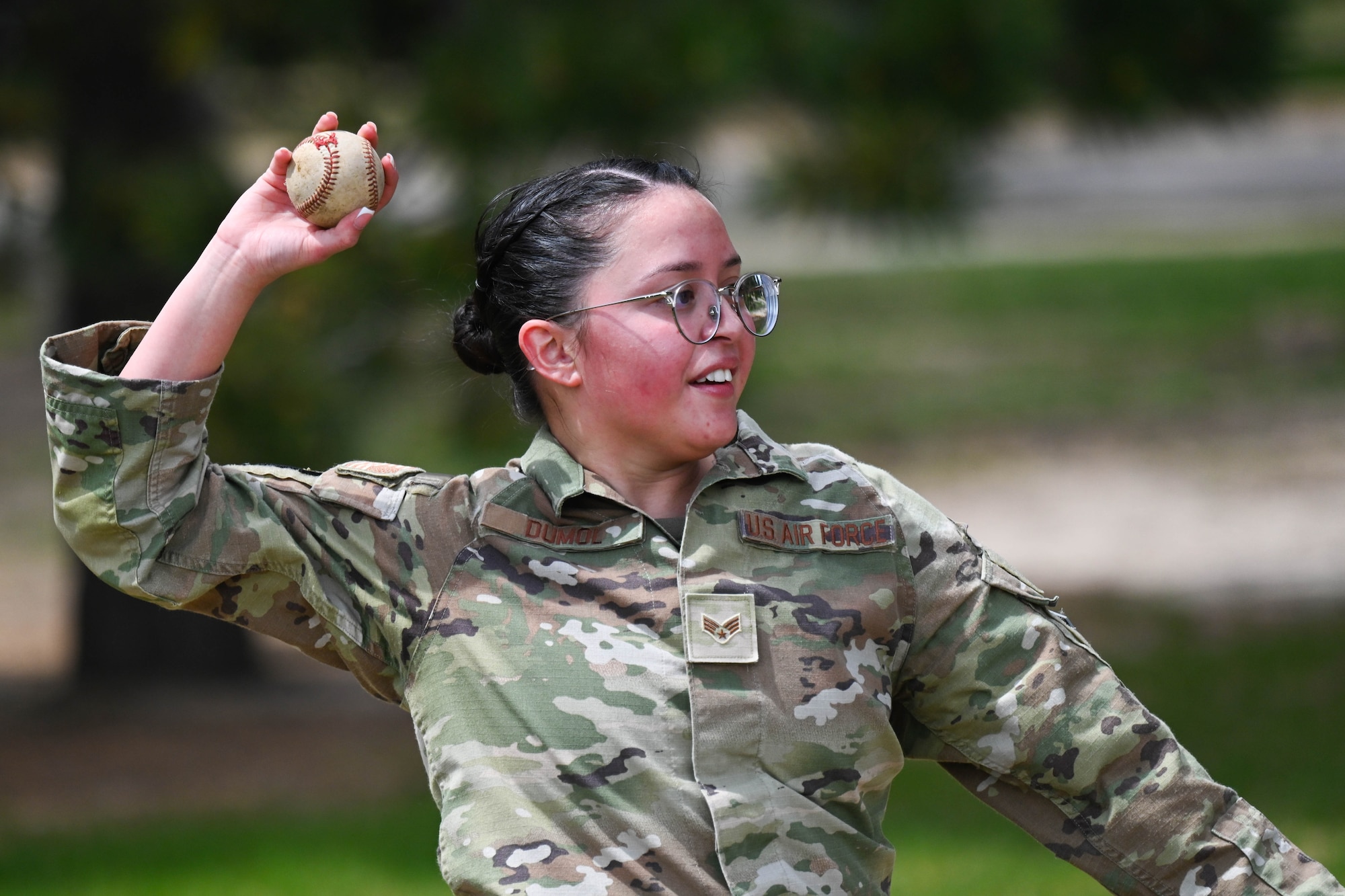 Service Members serve