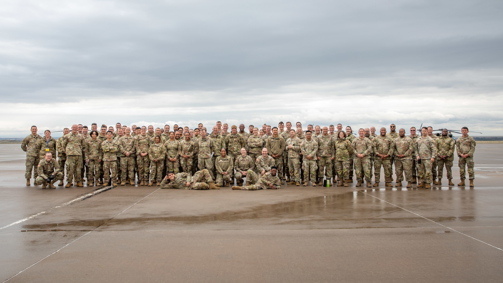 Service members serve