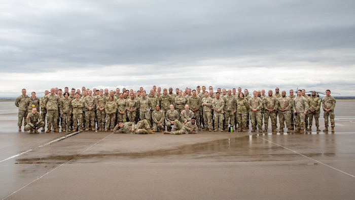 Service members serve