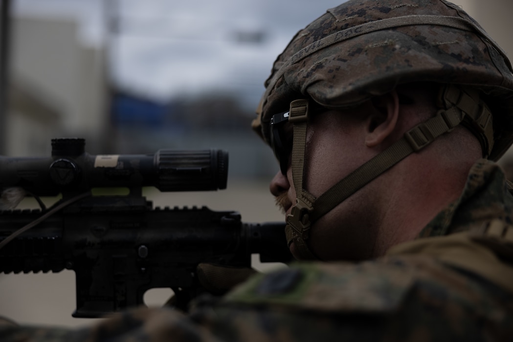 Activated Reserve Marines Conduct MOUT Training during Korea Viper 25.4