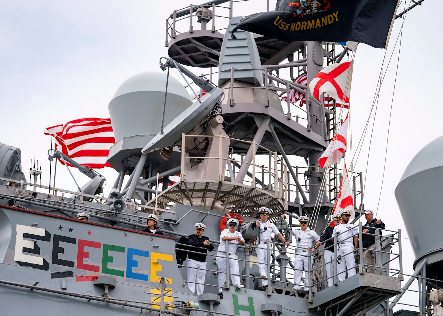 USS Normandy (CG 60) homecoming