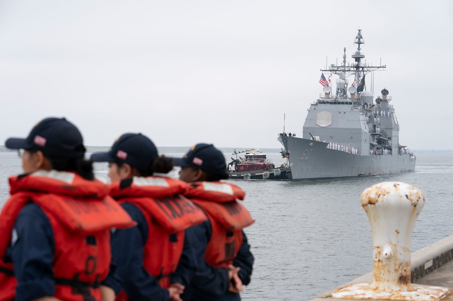 USS Normandy (CG 60) homecoming