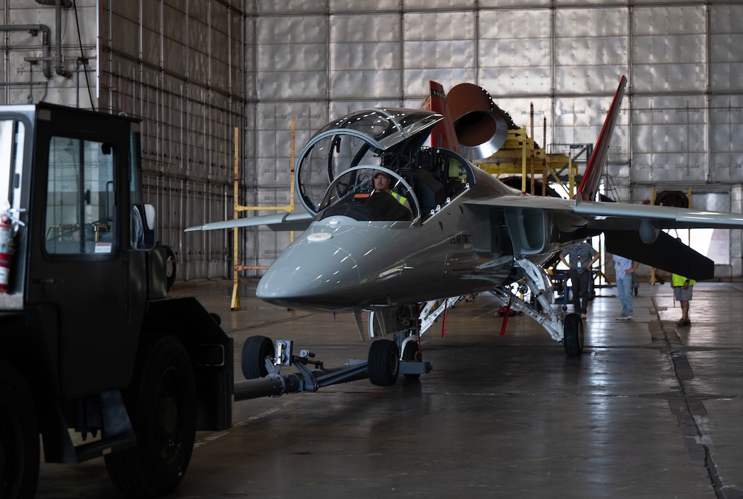 T-7 in hanger