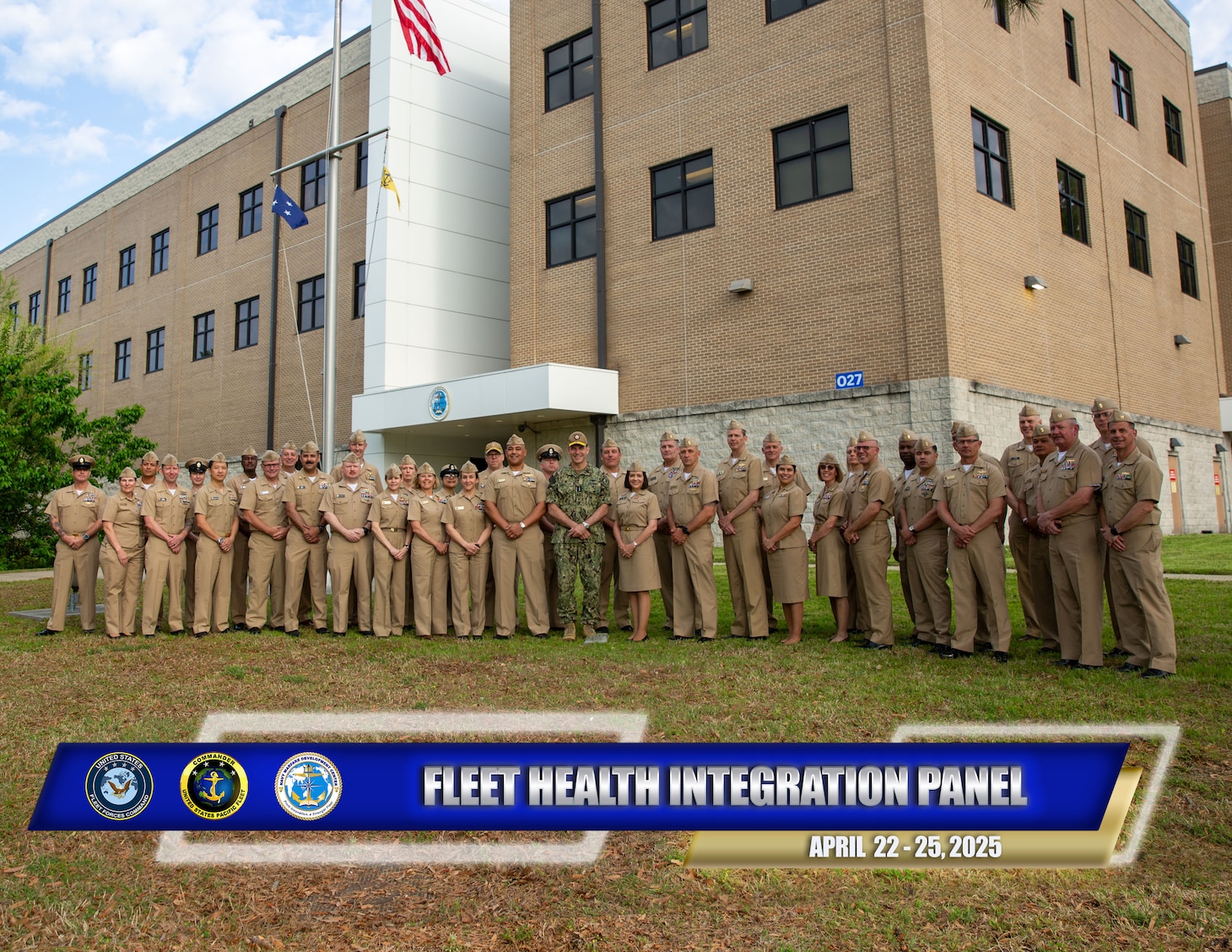 Leaders in Navy Medicine come together for the Fleet Health Integration Panel, held April 22–25, 2025, to align efforts in advancing operational readiness and integrated healthcare support for the Fleet.