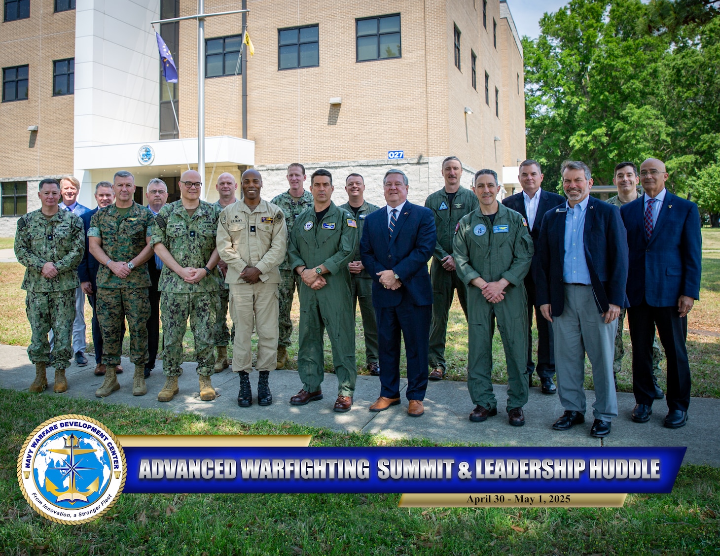 Forging the future of maritime dominance — Leaders from across the services gathered at the Advanced Warfighting Summit & Leadership Huddle (April 30 – May 1, 2025) to drive innovation, strengthen collaboration, and advance integrated warfighting excellence.