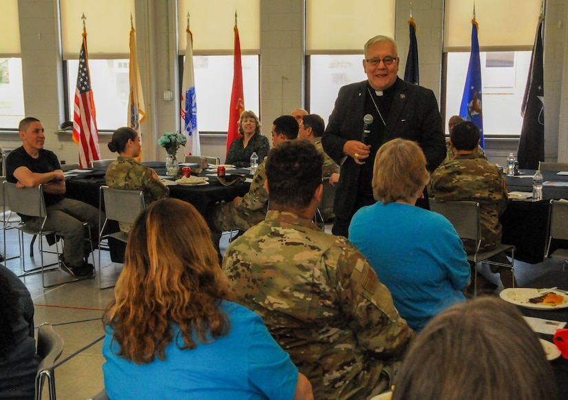 Army Reserve Ambassador provides inspirational words to New Jersey military