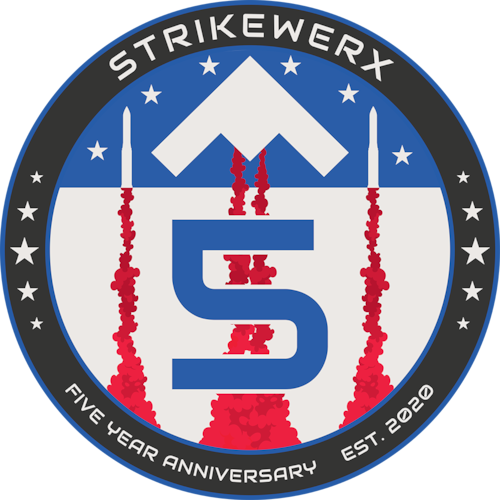 STRIKEWERX 5th Anniversary Logo