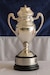 The Omaha Trophy sits at 171st Air Refueling Wing, Pennsylvania Air National Guard base, here May 1, 2025. The Omaha Trophy was presented to the 171st ARW for their support of U.S. Strategic Command’s mission of global operations mission area. (Pennsylvania National Guard photo by Wayne V. Hall)