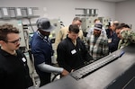 Sailors attached to USS Delbert D. Black (DDG 119) were the first group from the DDG 51 Arleigh Burke-class guided-missile destroyers to receive Ship Control System Training at the DDG 51 Land Based Engineering Site (LBES) at Naval Surface Warfare Center, Philadelphia Division (NSWCPD). (U.S. Navy Photo by Phil Scaringi/Released)