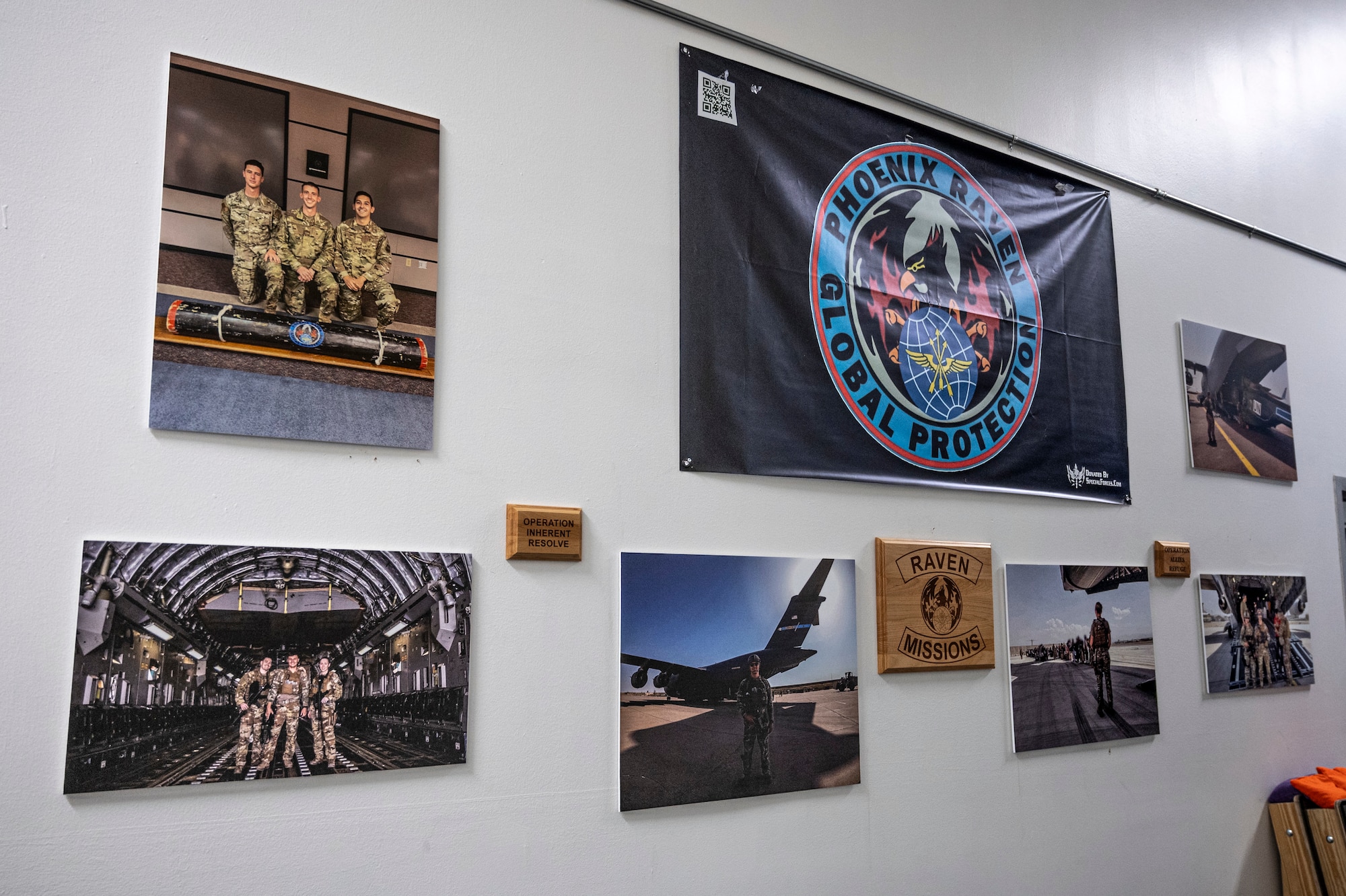 Phoenix Ravens are a selective group of highly trained security forces Airmen tasked with protecting U.S. aircraft and aircrew when missions take them to hostile and austere environments.