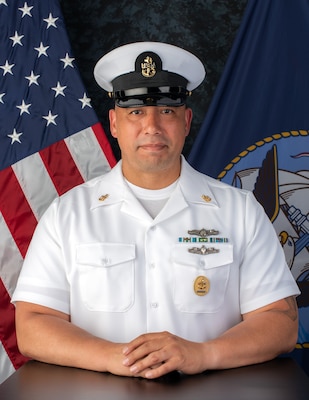 ITCS (IW/SW) Kala B. Lopes, Senior Enlisted Leader, Naval Computer and Telecommunications Station (NCTS) Guam