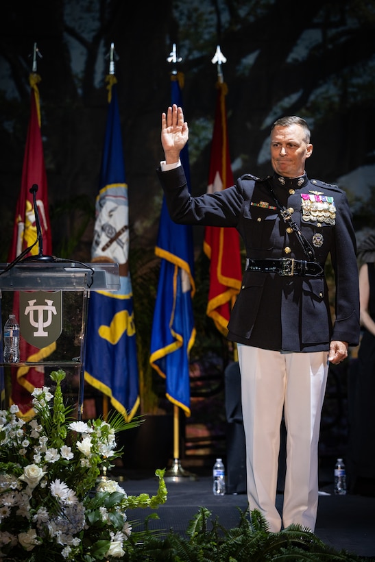 Tulane University Reserve Officer Training Corps Joint Commissioning Ceremony