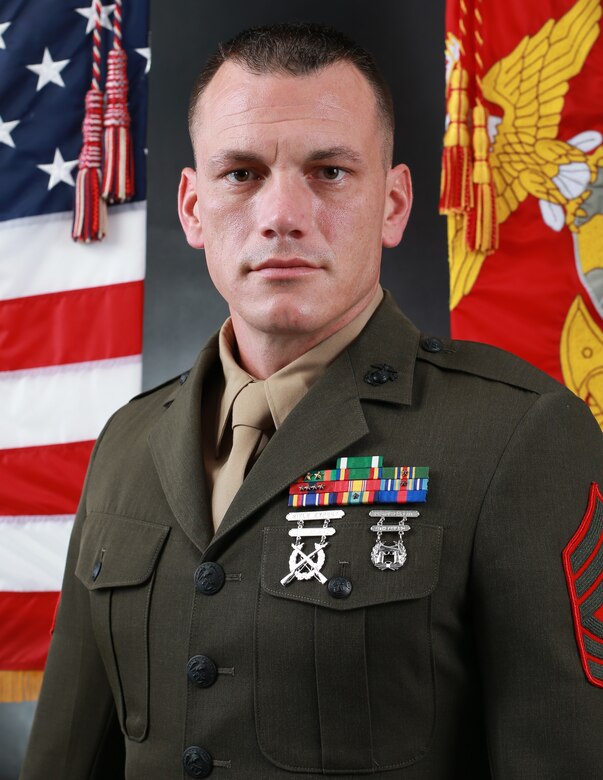 First Sergeant Dylan E. Cox command photo