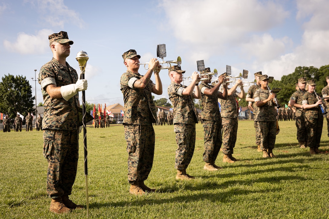 4th Marine Logistics Group Change of Command Ceremony