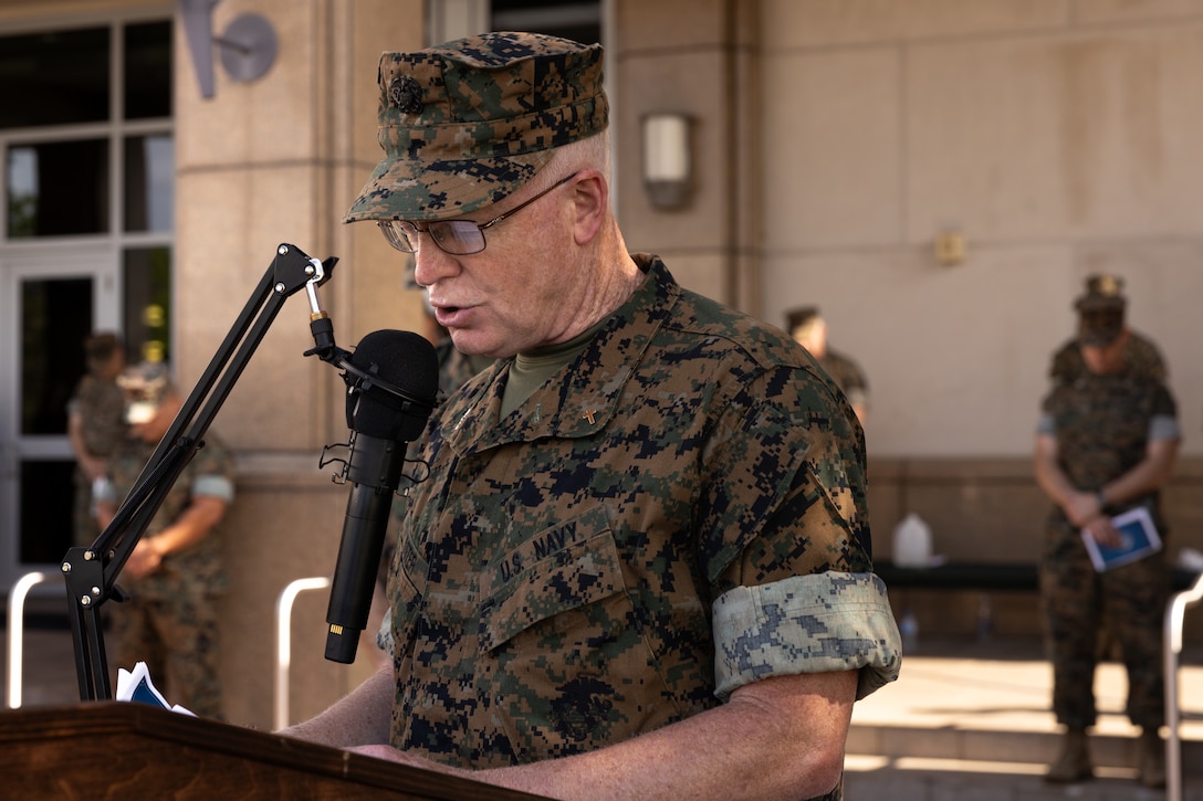 4th Marine Logistics Group Change of Command Ceremony