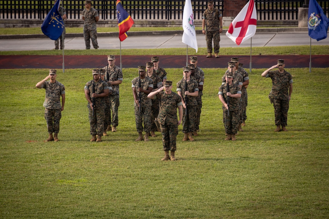 4th Marine Logistics Group Change of Command Ceremony