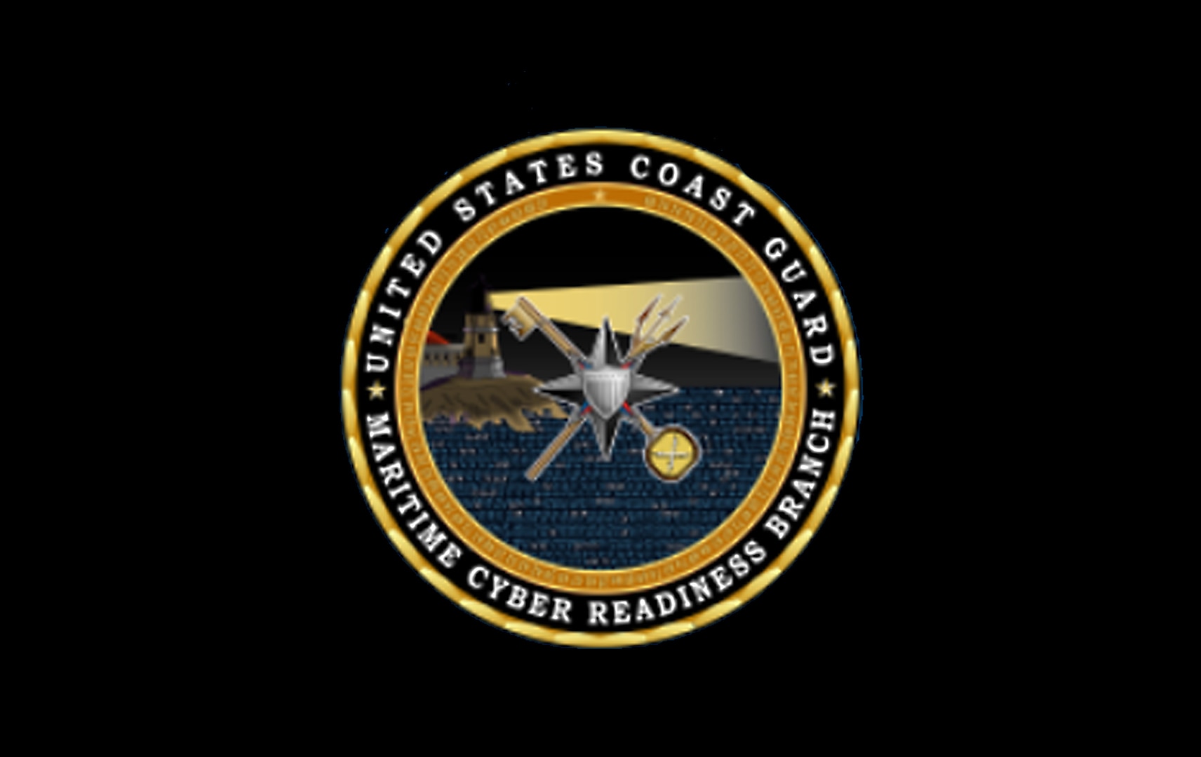 Coast Guard Maritime Cyber Readiness Branch logo.