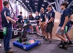 NUWC Division Newport-sponsored robotics team finishes among top alliances at world competition
