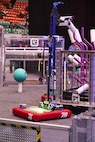 NUWC Division Newport-sponsored robotics team finishes among top alliances at world competition