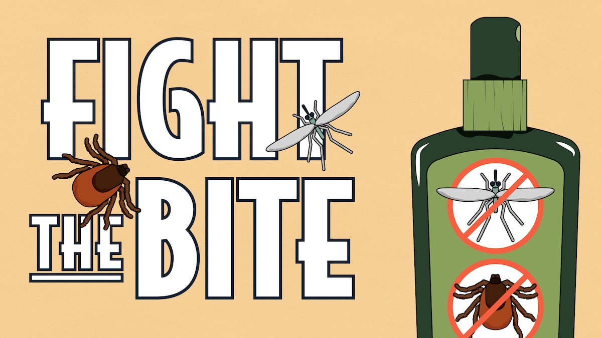 Fight the bite graphic