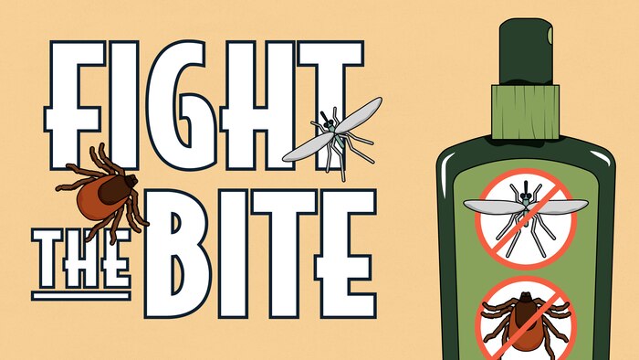Fight the bite graphic