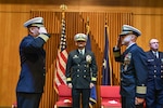 Capt. Nathan Luther relieves Capt. Chimi Zacot as commodore of Submarine Squadron 17 as Rear Adm. Christopher Nash, commander of Submarine Group (SUBGRU) 9, presides during a change of command ceremony held at the Naval Base Kitsap-Bangor chapel, May 16, 2025. SUBGRU-9 exercises administrative control authority for assigned submarine commands and units in the Pacific Northwest providing oversight for shipboard training, personnel, supply and material readiness of SSBNs and their crews. SUBGRU-9 is also responsible for nuclear submarines undergoing conversion or overhaul at Puget Sound Naval Shipyard in Bremerton. SUBGRU-9’s subordinate commands include Submarine Readiness Squadron 31, Submarine Squadrons 17 and 19, eight SSBNs, two SSGNs, and four SSNs homeported in the Pacific Northwest. (U.S. Navy photo by Mass Communication Specialist 2nd Class Gwedelyn Ohrazda)