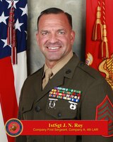 First Sergeant Joseph N. Roy, Unit Senior Enlisted Leader, Co. A, 4th LAR