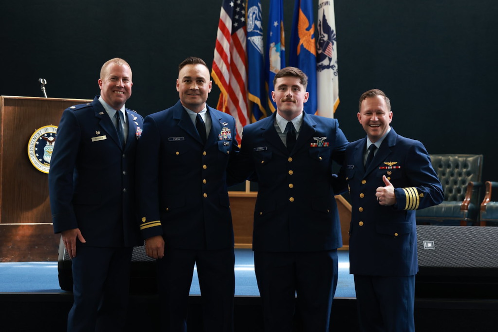 Coast Guard Graduates from the 23rd FTS
