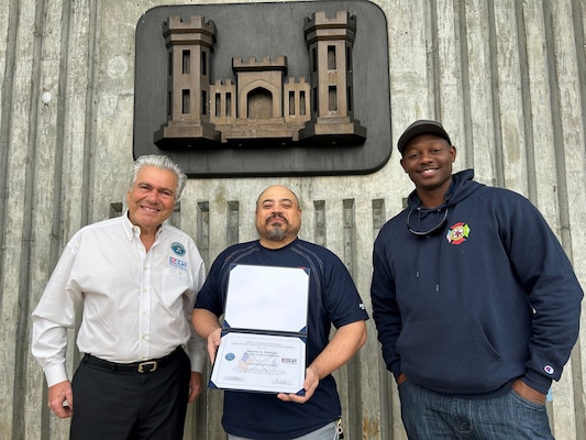 Maurice holding is Patriotic Employer award