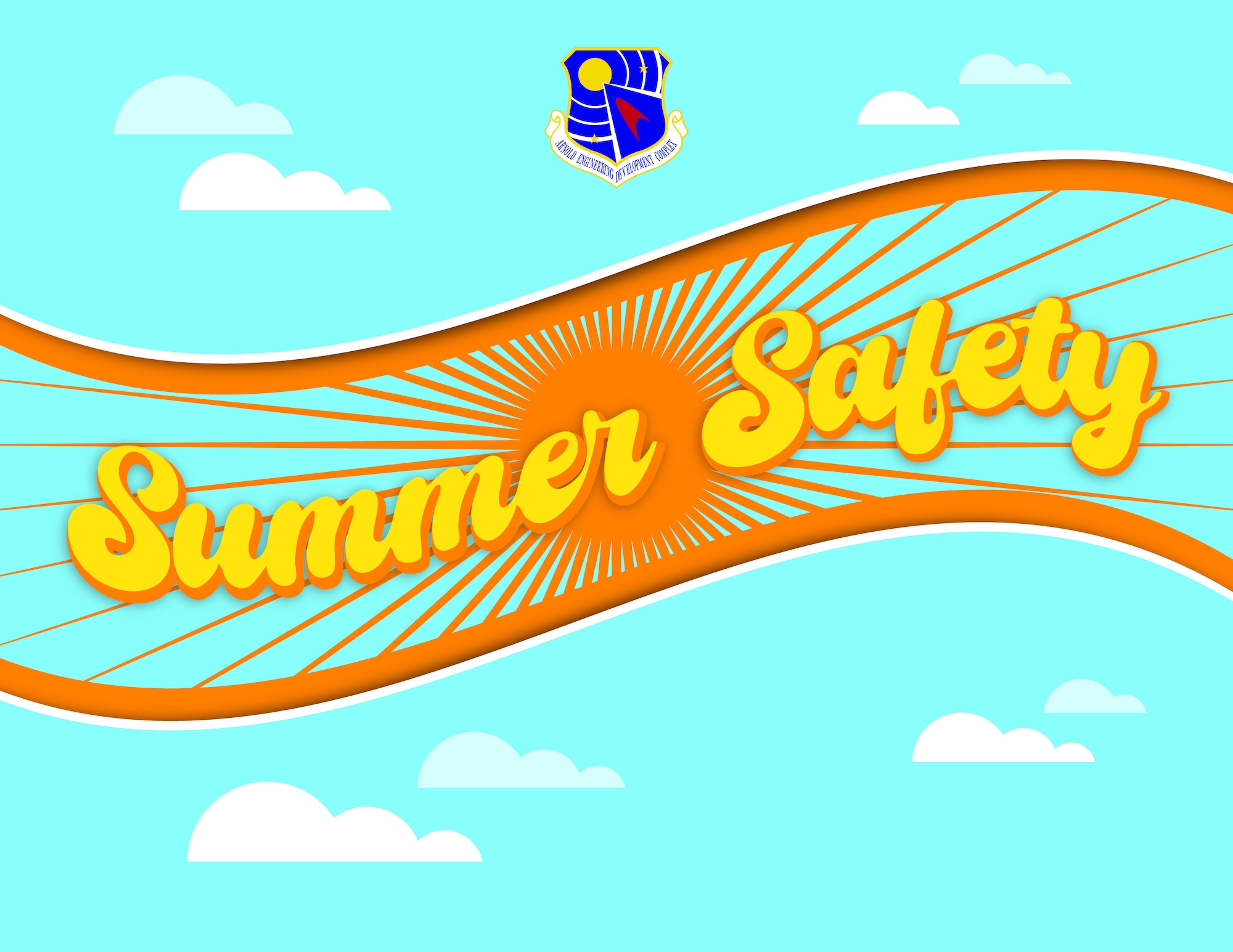 Arnold Engineering Development Complex Safety personnel are urging fellow members to be aware of increased risks during the critical days of summer. (U.S. Air Force graphic by Brooke Brumley)