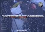 The U.S. Coast Guard warns against unlawful migration. (U.S. Coast Guard graphic by Petty Officer 3rd Class Brian Zimmerman)