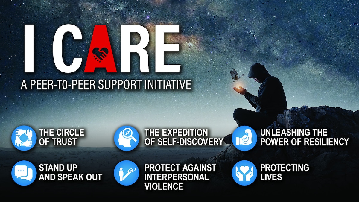 I-CARE, a peer-to-peer support initiative poster