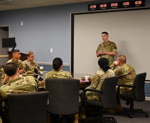 Airmen are briefed