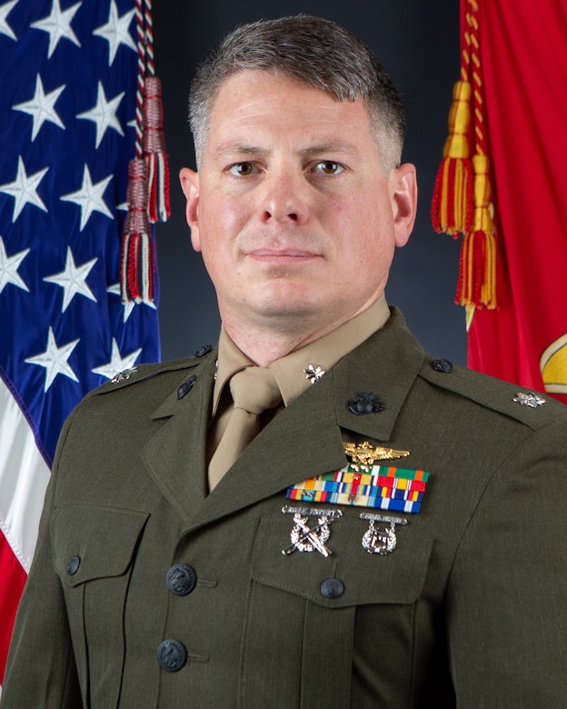 Lieutenant Colonel Philip A. Bies, Commanding Officer, Marine Medium Tiltrotor Squadron 764