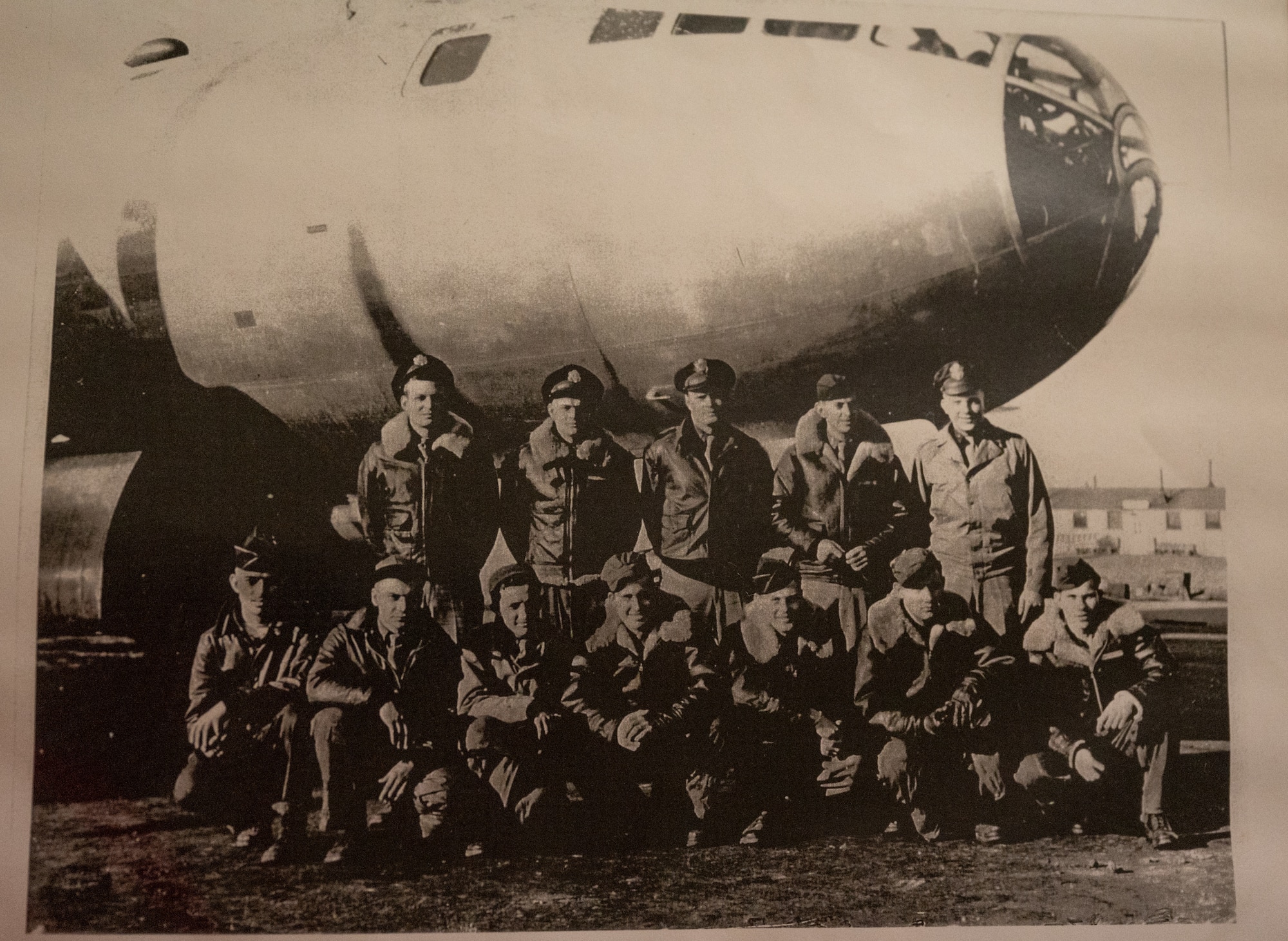 The crew of the B-29 Superfortress "Colleen." (Courtesy Photo)