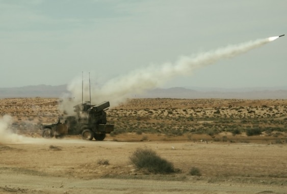 In the heat of the rugged Tunisian terrain, the 1st Battalion, 57th Air Defense Artillery Regiment, 52d Air Defense Artillery Brigade, 10th Army Air and Missile Defense Command, showcased the abilities of the Avenger Air Defense System for the first time on the African continent. This live-fire training, part of the African Lion 2025 exercise, helps train and maintain the U.S. Army’s global readiness.