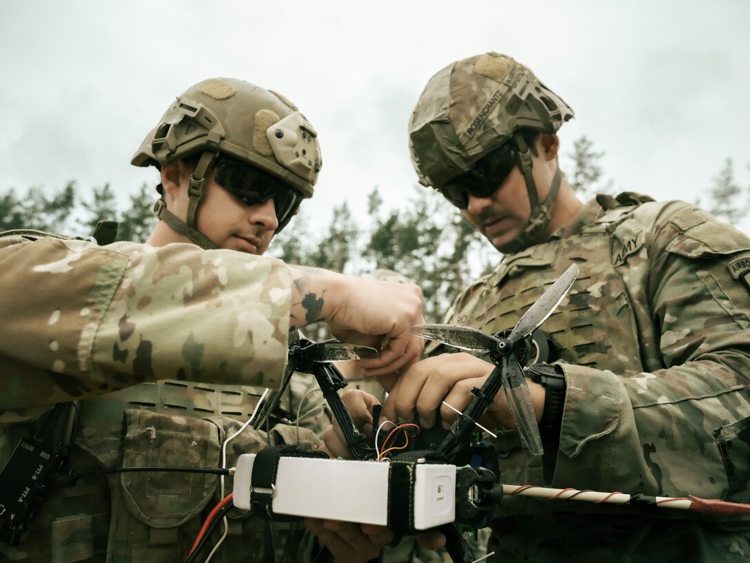 173rd Airborne Brigade tests drones for blood supply and material transport