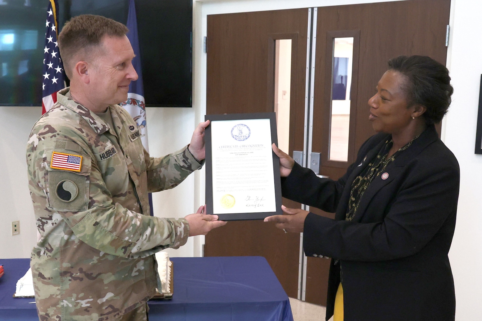 Virginia National Guard celebrates 418th birthday