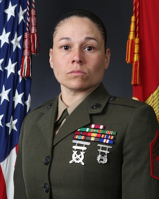 Portrait of Sergeant Major Melisa Y. Cancienne