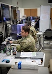 man working on computer