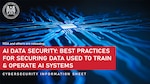 Cybersecurity Information Sheet (CSI): “AI Data Security: Best Practices for Securing Data Used to Train & Operate AI Systems