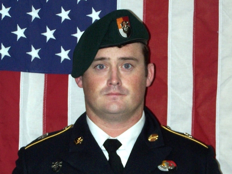 Staff Sgt. Dustin Wright is one of three fallen Soldiers being honored by the U.S. Army Corps of Engineers, Savannah District, with a hydrographic survey vessel named in his memory.