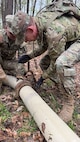 368th Engineer Battalion leads pipeline construction at Fort Barfoot, Virginia