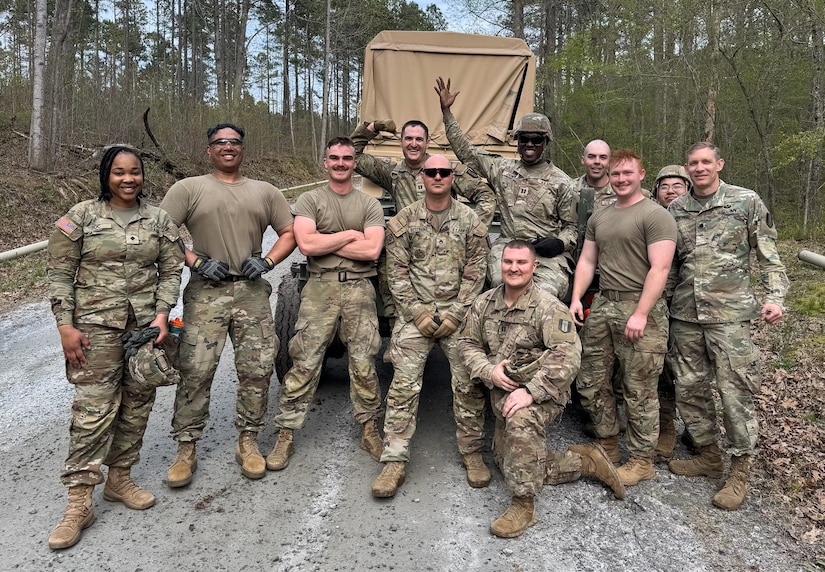 368th Engineer Battalion leads pipeline construction at Fort Barfoot, Virginia