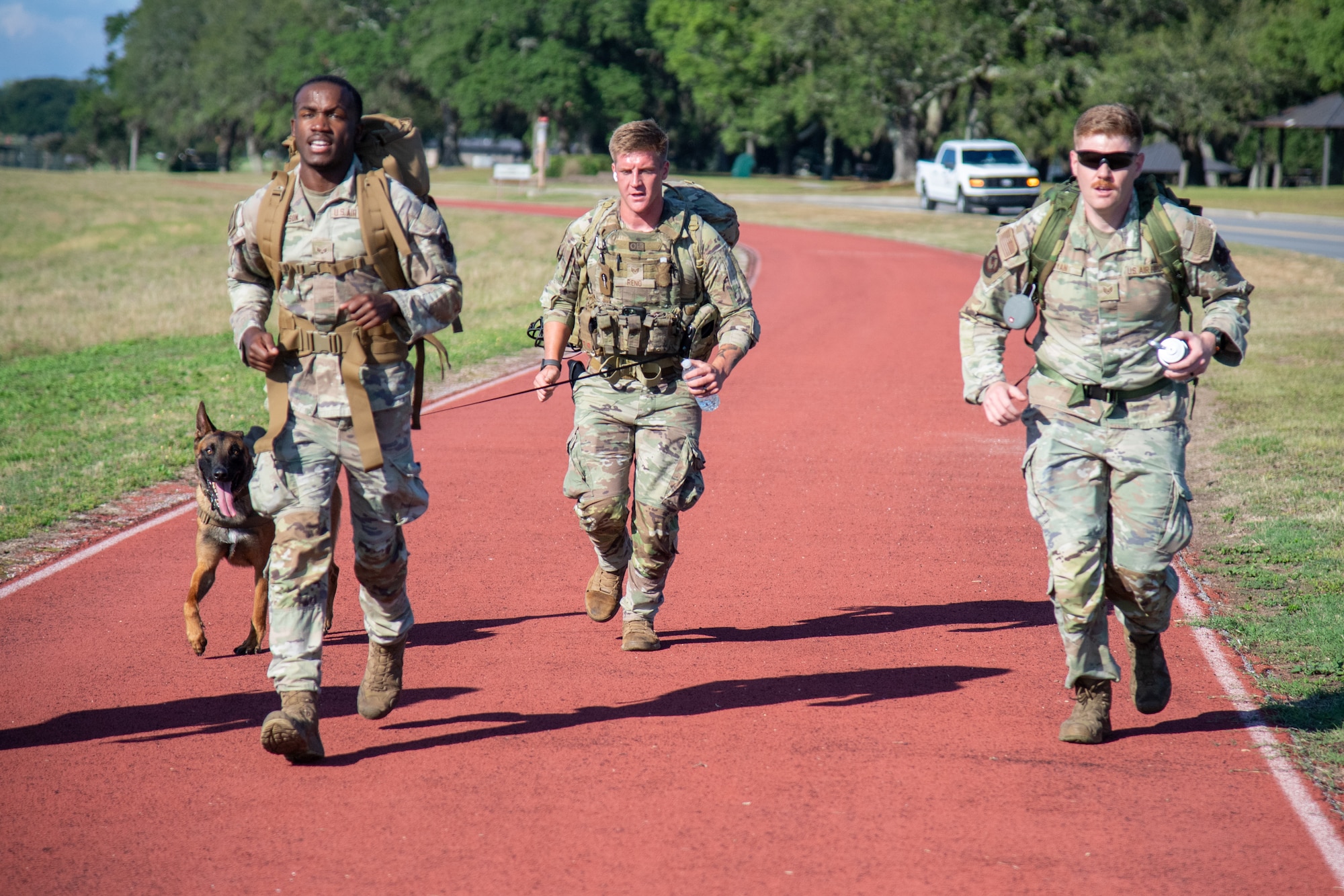 Airman across Keesler AFB participate in Police week events and challenges.
